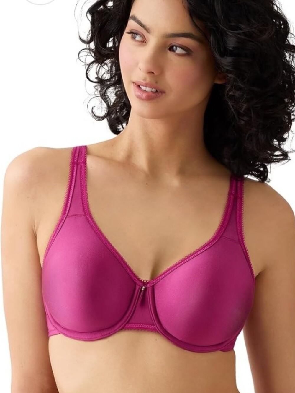 Wacoal Basic Beauty Full Figure Seamless Full-Coverage Underwire 34DD NEW 855192